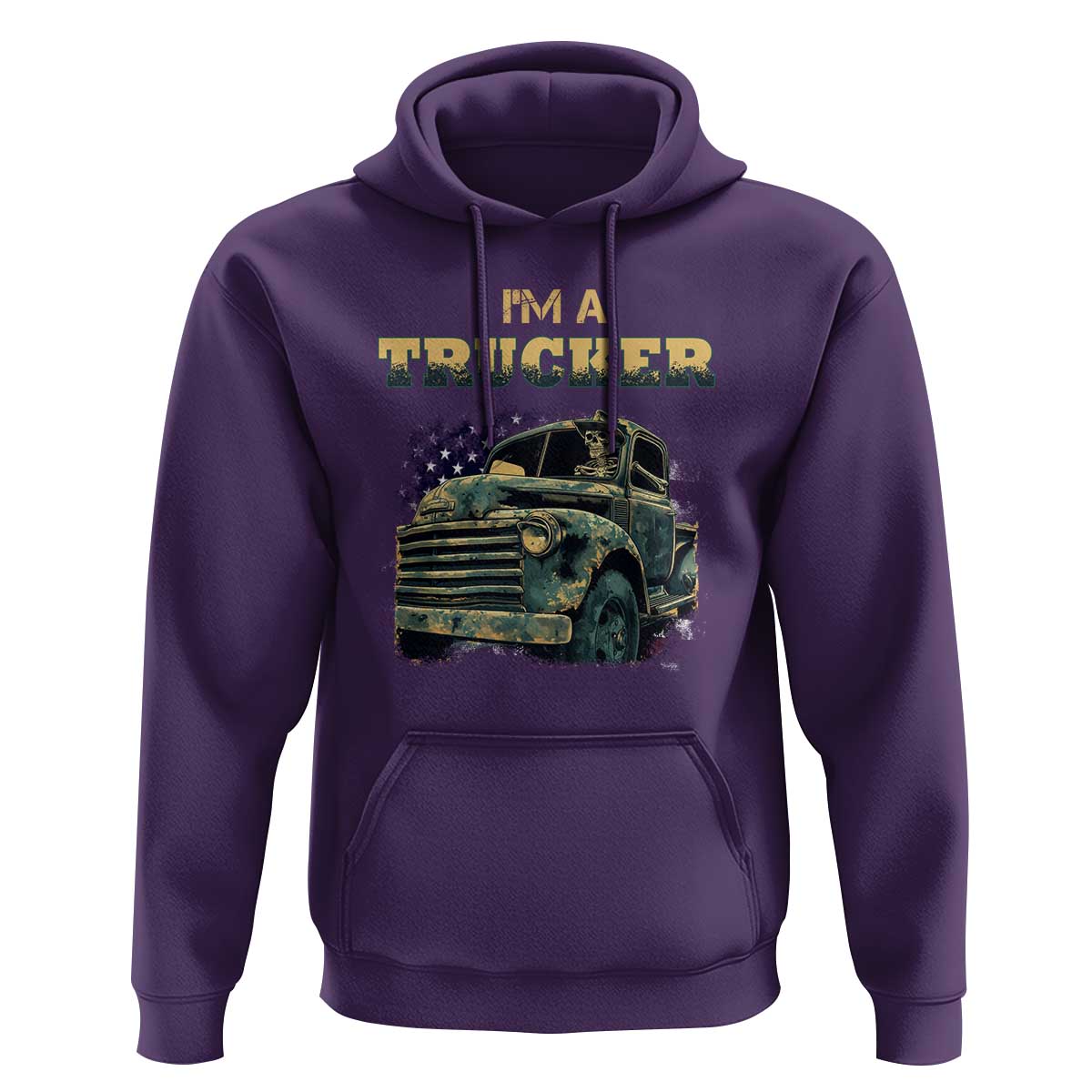 Truck Driver Hoodie I'm A Trucker
