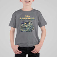 Truck Driver T Shirt For Kid I'm A Trucker