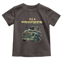 Truck Driver Toddler T Shirt I'm A Trucker
