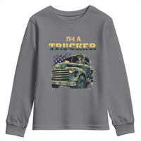 Truck Driver Youth Sweatshirt I'm A Trucker