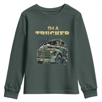 Truck Driver Youth Sweatshirt I'm A Trucker