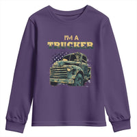Truck Driver Youth Sweatshirt I'm A Trucker
