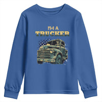 Truck Driver Youth Sweatshirt I'm A Trucker
