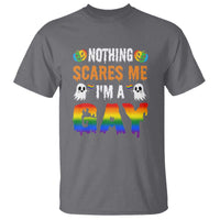 Funny Halloween LGBT T Shirt Nothing Scares Me I'm A Gay - Wonder Print Shop