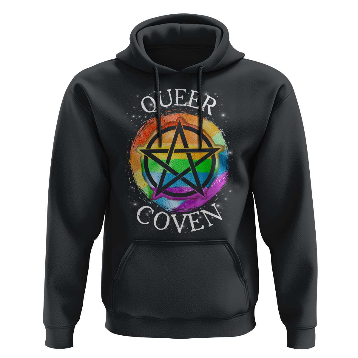 Funny Halloween LGBT Hoodie Queer Coven