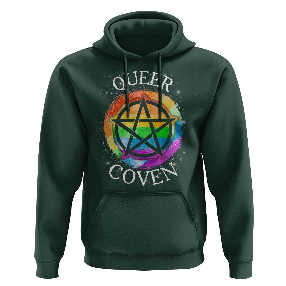 Funny Halloween LGBT Hoodie Queer Coven