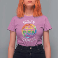 Funny Halloween LGBT T Shirt For Women Queer Coven - Wonder Print Shop