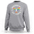 Funny Halloween LGBT Sweatshirt Possessed By Gay Demon Rainbow Bat - Wonder Print Shop