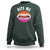 Vampire Lesbian Sweatshirt Bite Me Funny Halloween Spooky LGBT - Wonder Print Shop