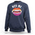 Vampire Lesbian Sweatshirt Bite Me Funny Halloween Spooky LGBT - Wonder Print Shop