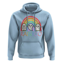 Funny Halloween Hoodie Rainboo Cute Ghost Rainbow