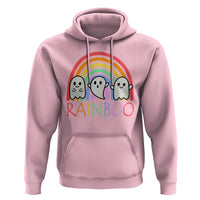 Funny Halloween Hoodie Rainboo Cute Ghost Rainbow