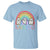 Funny Halloween T Shirt Rainboo Cute Ghost Rainbow - Wonder Print Shop