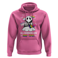 Funny Halloween LGBT Hoodie All Genders Are Bootiful Rainbow Flag