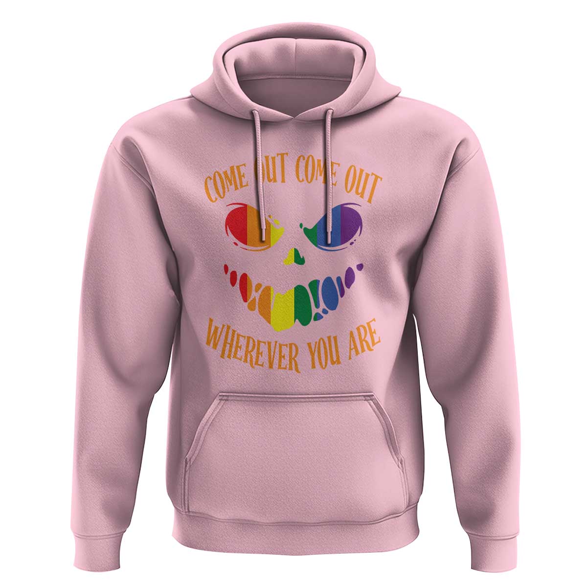Funny Halloween LGBT Hoodie Come Out Wherever You Are