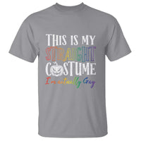 Funny Halloween LGBT T Shirt This Is My Straight Costume - Wonder Print Shop