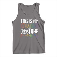 Funny Halloween LGBT Tank Top This Is My Straight Costume
