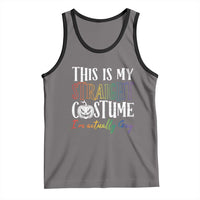 Funny Halloween LGBT Tank Top This Is My Straight Costume