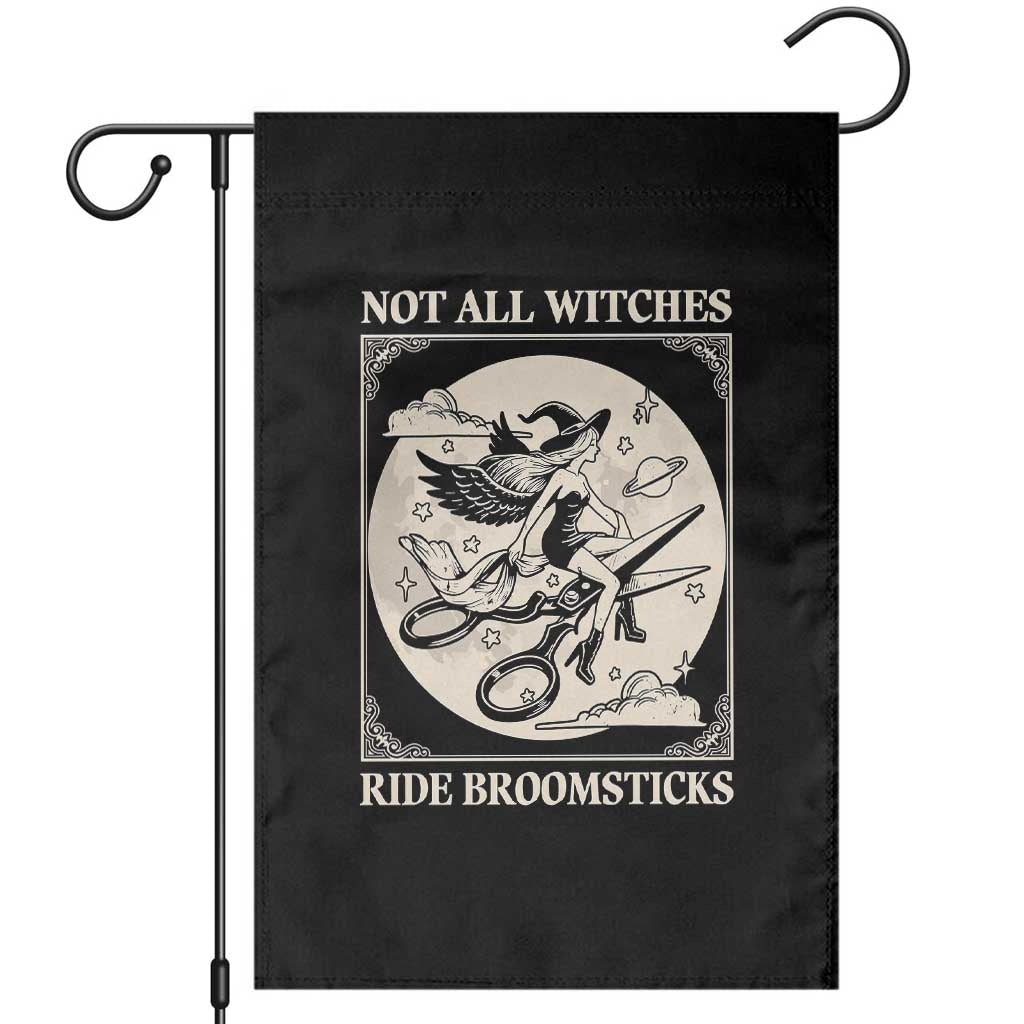 Funny Halloween Lesbian Garden Flag Some Witches Don't Ride Broomsticks Les Witch - Wonder Print Shop