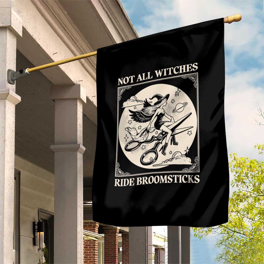 Funny Halloween Lesbian Garden Flag Some Witches Don't Ride Broomsticks Les Witch - Wonder Print Shop