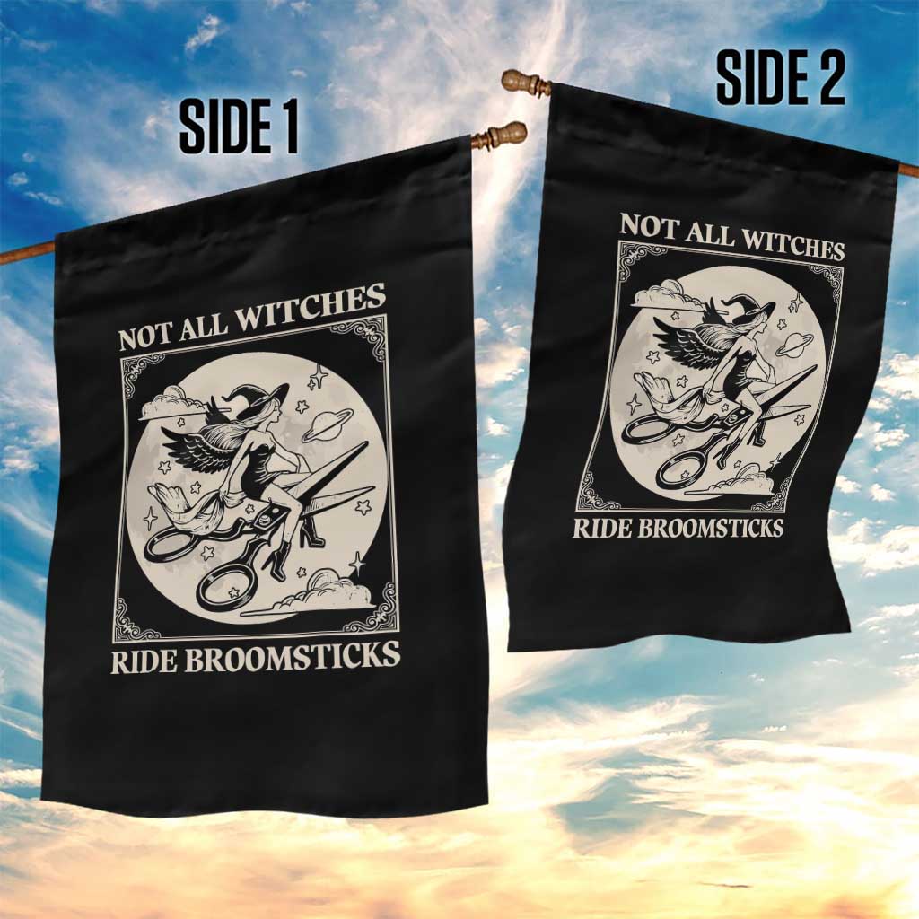 Funny Halloween Lesbian Garden Flag Some Witches Don't Ride Broomsticks Les Witch - Wonder Print Shop