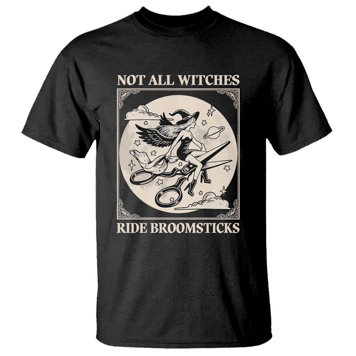 Funny Halloween Lesbian T Shirt Some Witches Don't Ride Broomsticks Les Witch - Wonder Print Shop