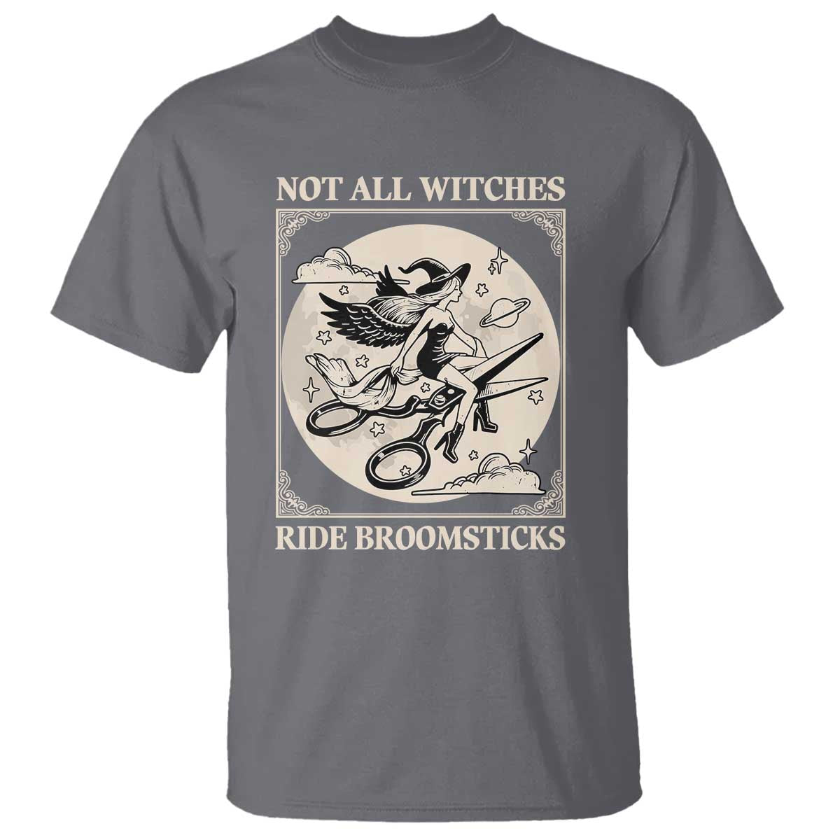Funny Halloween Lesbian T Shirt Some Witches Don't Ride Broomsticks Les Witch - Wonder Print Shop