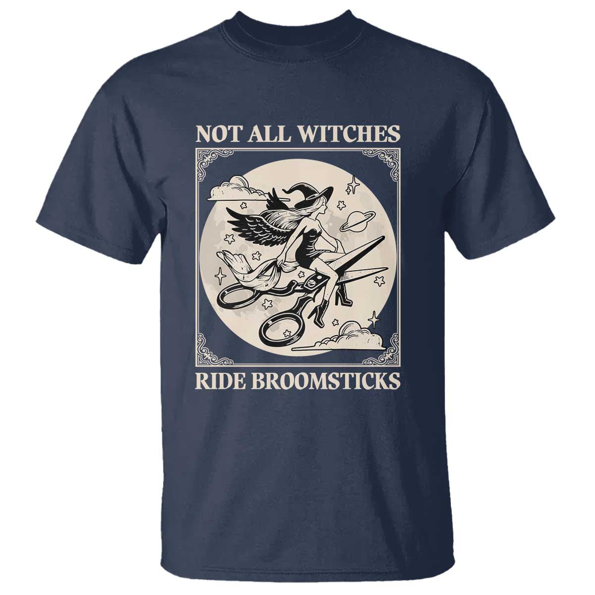 Funny Halloween Lesbian T Shirt Some Witches Don't Ride Broomsticks Les Witch - Wonder Print Shop