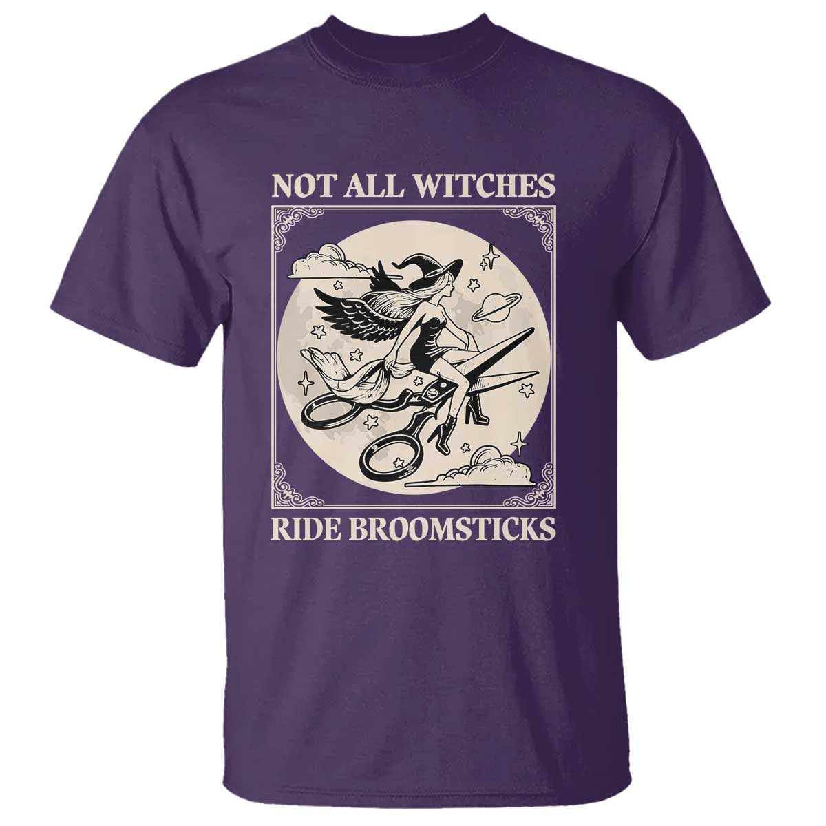 Funny Halloween Lesbian T Shirt Some Witches Don't Ride Broomsticks Les Witch - Wonder Print Shop