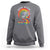 Funny Halloween LGBT Sweatshirt Ride With Pride Witch Rainbow Spooky And Pride - Wonder Print Shop