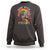 Funny Halloween LGBT Sweatshirt Ride With Pride Witch Rainbow Spooky And Pride - Wonder Print Shop