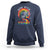 Funny Halloween LGBT Sweatshirt Ride With Pride Witch Rainbow Spooky And Pride - Wonder Print Shop