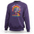 Funny Halloween LGBT Sweatshirt Ride With Pride Witch Rainbow Spooky And Pride - Wonder Print Shop