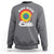 Funny Halloween LGBT Sweatshirt Ride With Pride Witch Rainbow - Wonder Print Shop