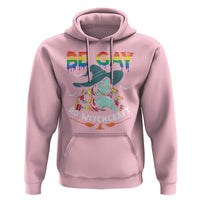 Funny Halloween LGBT Hoodie Be Gay Do Witchcraft Rainbow Witch