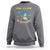 Funny Halloween LGBT Sweatshirt Be Gay Do Witchcraft Rainbow Witch - Wonder Print Shop