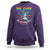 Funny Halloween LGBT Sweatshirt Be Gay Do Witchcraft Rainbow Witch - Wonder Print Shop