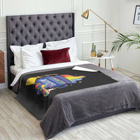 Funny Halloween LGBT Throw Blanket I'm The Lesbian Witch - Wonder Print Shop