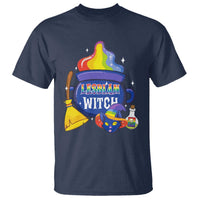 Funny Halloween LGBT T Shirt I'm The Lesbian Witch - Wonder Print Shop