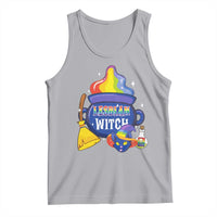 Funny Halloween LGBT Tank Top I'm The Lesbian Witch