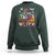 Funny Halloween LGBT Sweatshirt I'm The Lesbian Witch Spooky Season - Wonder Print Shop