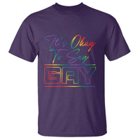 Its Ok To Say Gay Come Out T Shirt - Wonder Print Shop
