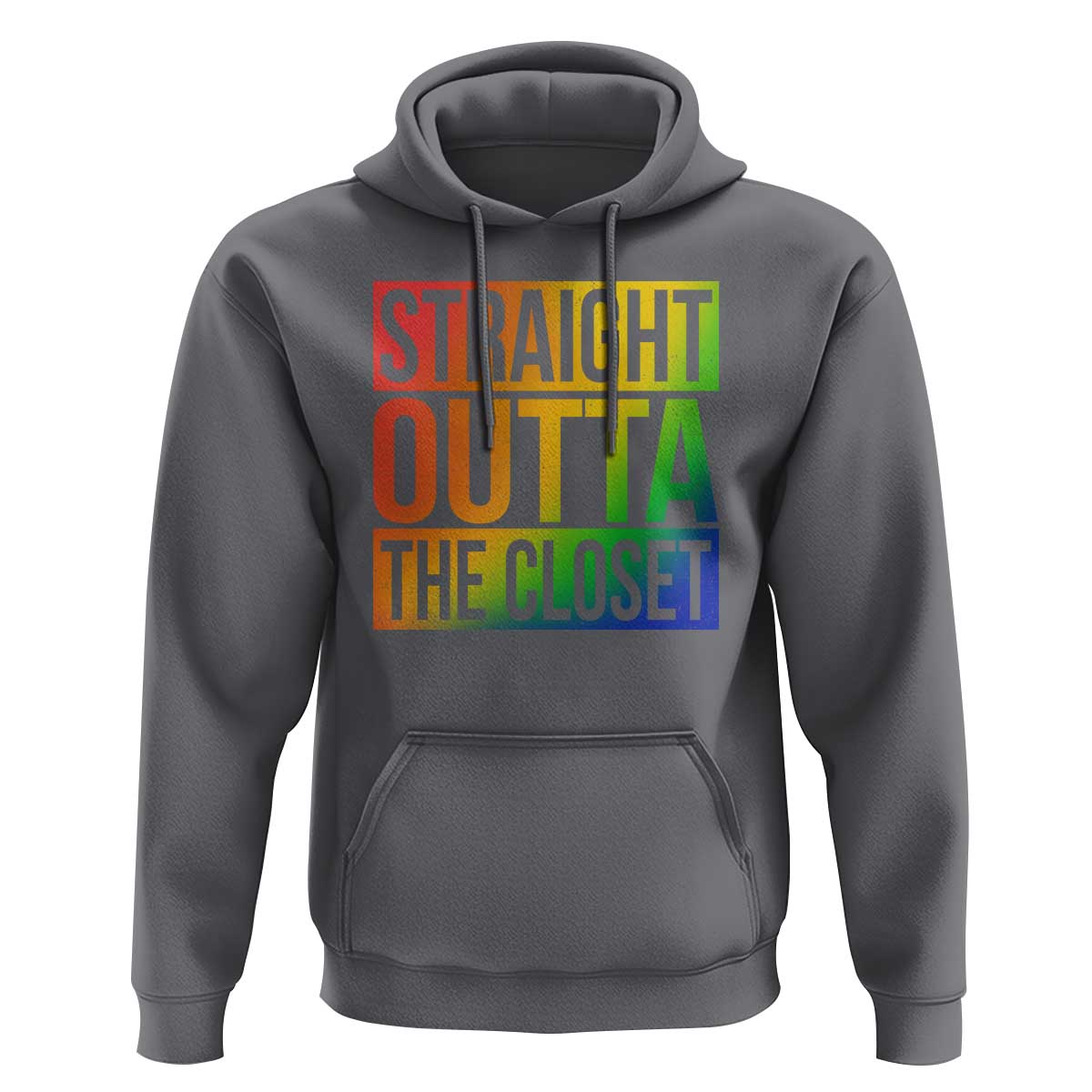 Straight Outta The Closet LGBT Come Out Hoodie