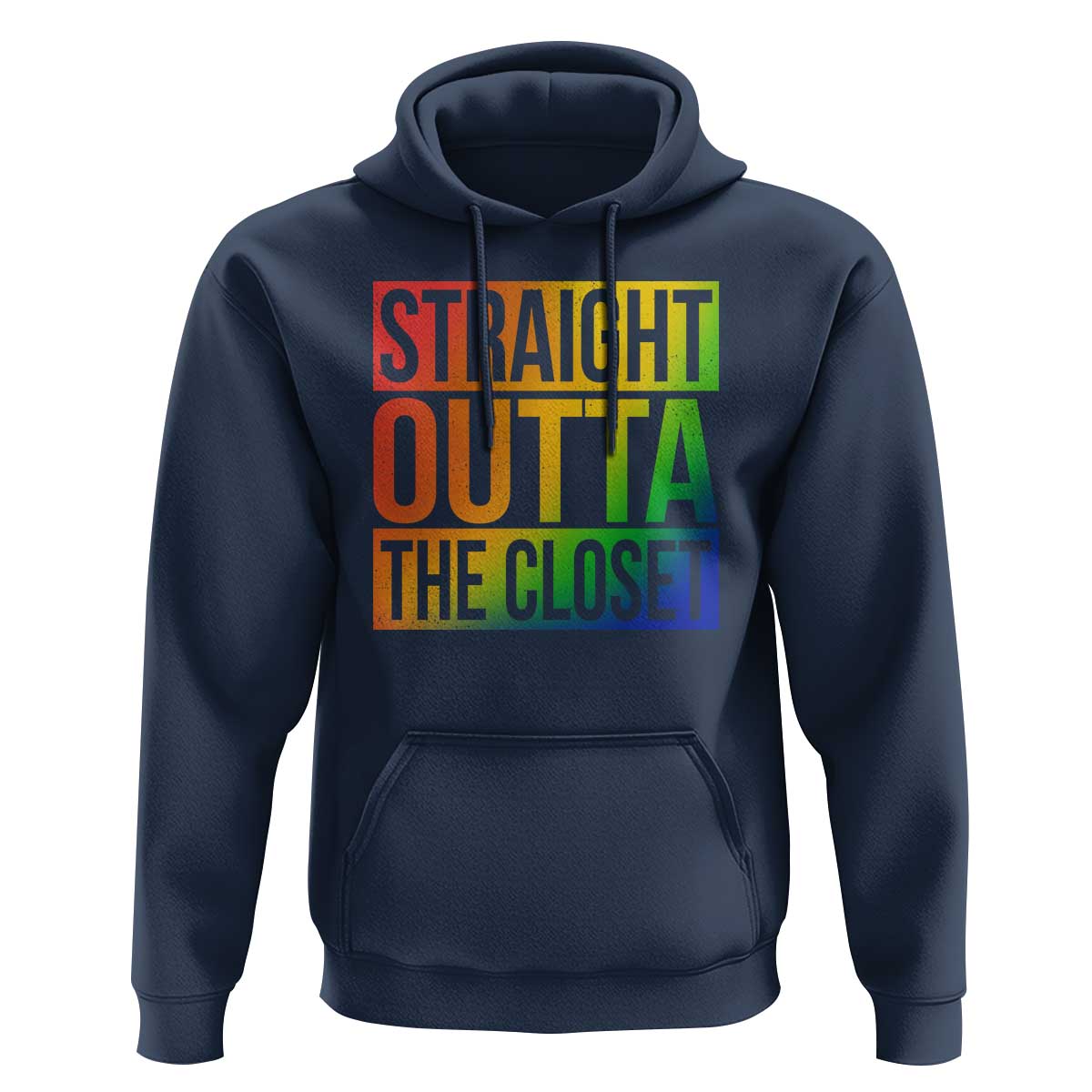 Straight Outta The Closet LGBT Come Out Hoodie