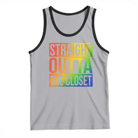 Straight Outta The Closet LGBT Come Out Tank Top