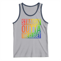 Straight Outta The Closet LGBT Come Out Tank Top