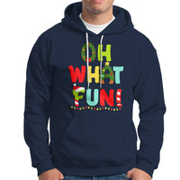 Oh What Fun Christmas Tree Candy Cane Hoodie - Wonder Print Shop