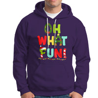 Oh What Fun Christmas Tree Candy Cane Hoodie - Wonder Print Shop