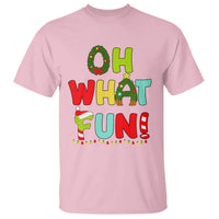 Oh What Fun Christmas Tree Candy Cane T Shirt - Wonder Print Shop