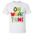Oh What Fun Christmas Tree Candy Cane T Shirt - Wonder Print Shop